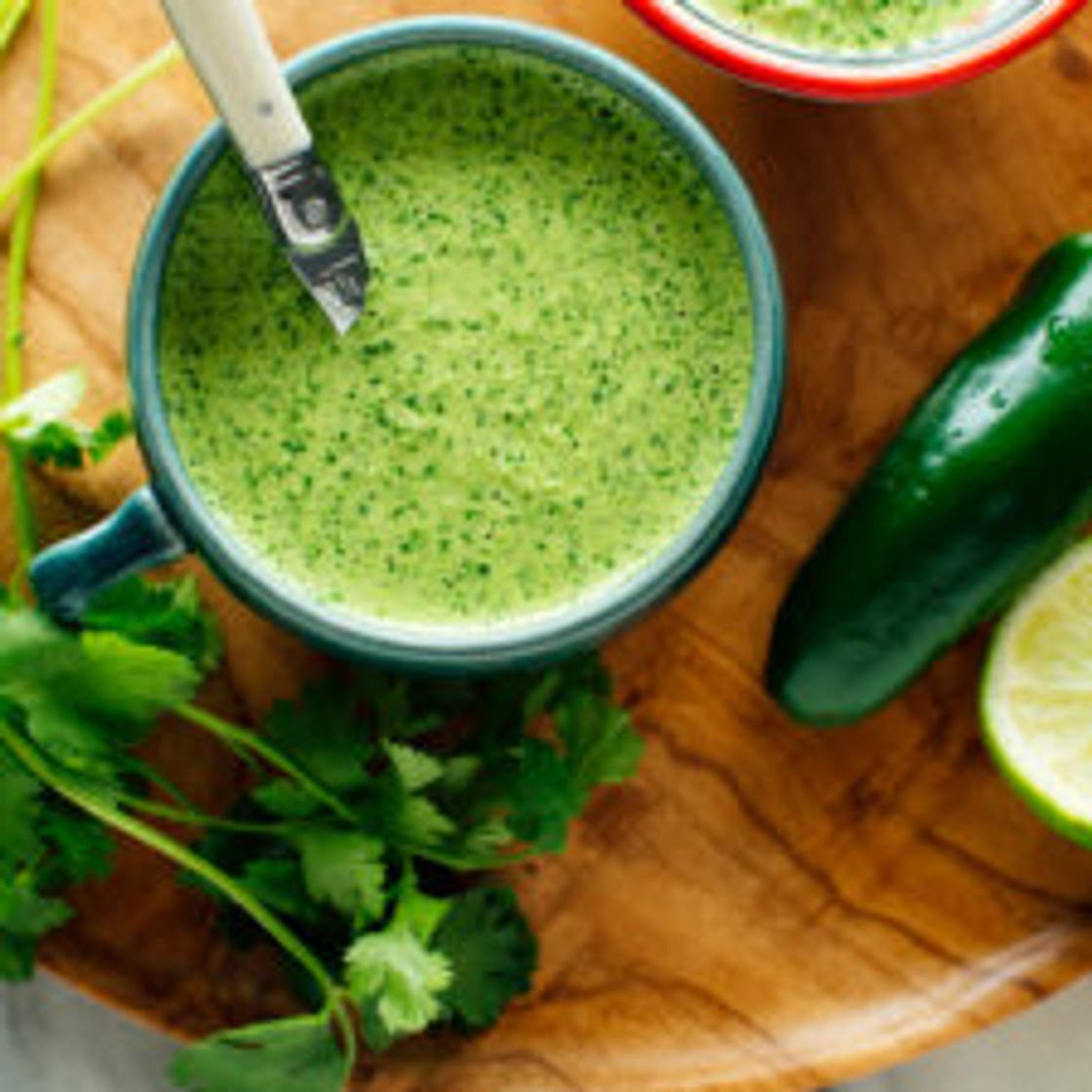 Aji Verde (Spicy Peruvian Green Sauce)