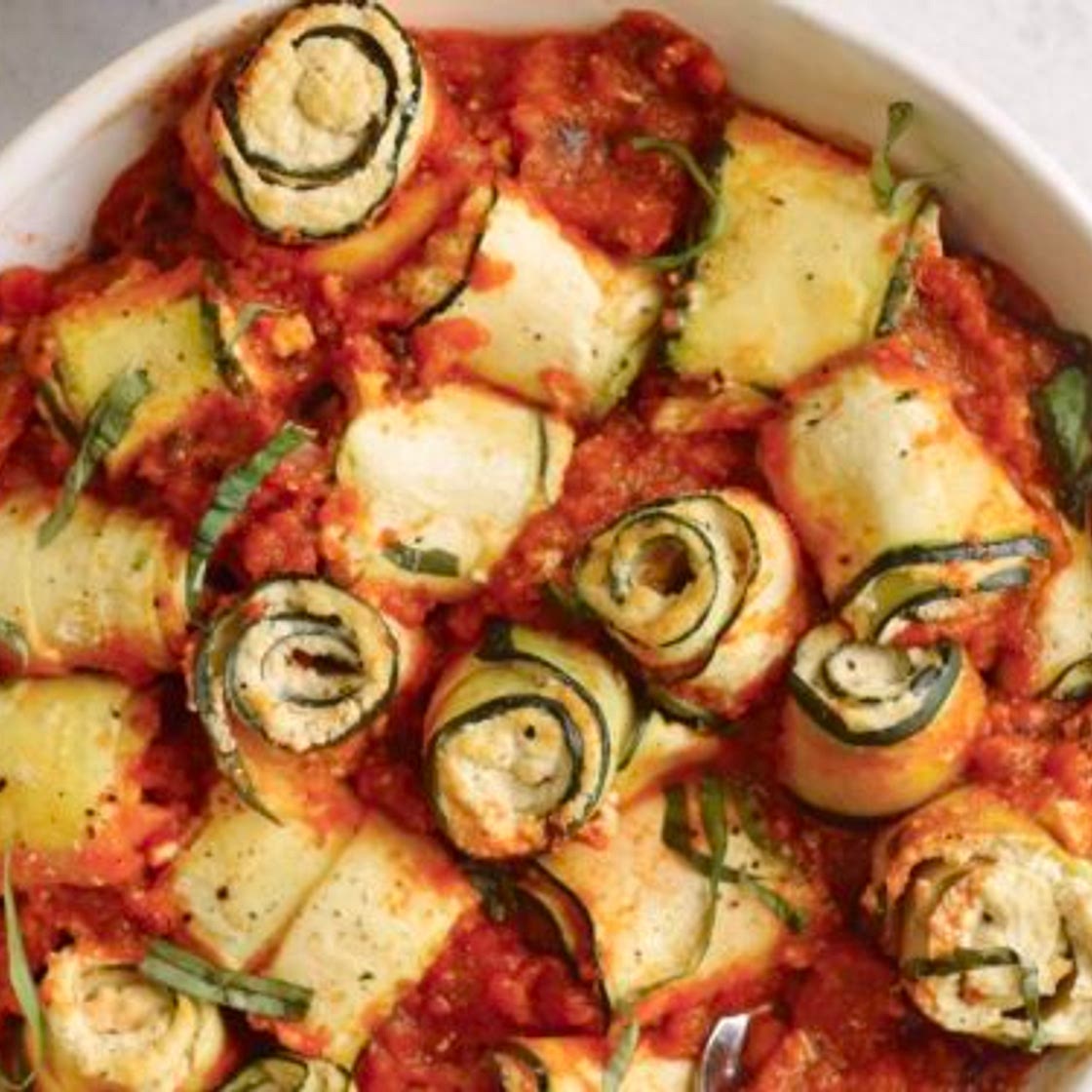 Zucchini Ricotta Roll-Ups