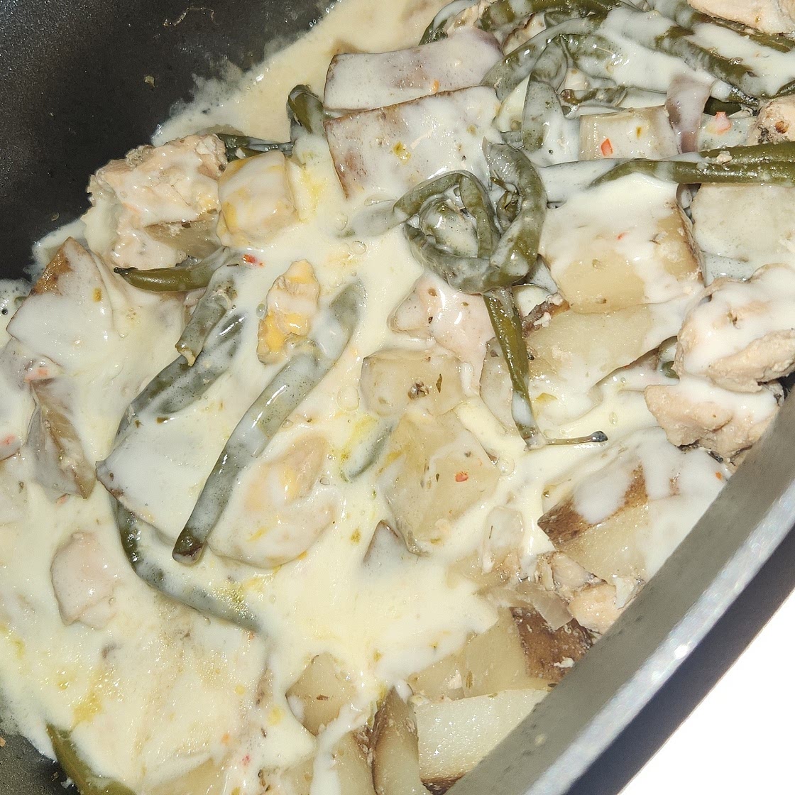 Garlic Parmesan Chicken & Potatoes