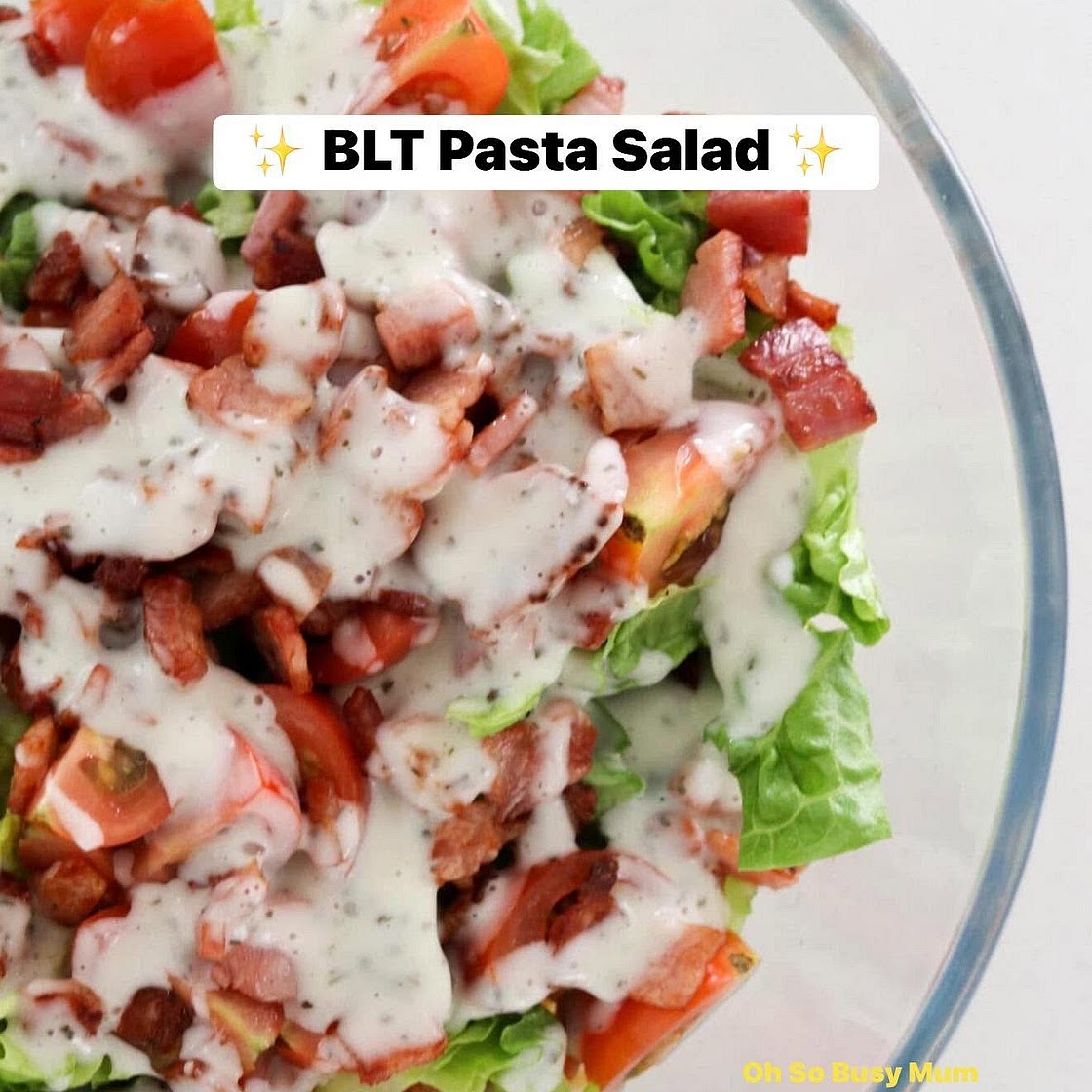BLT Pasta Salad