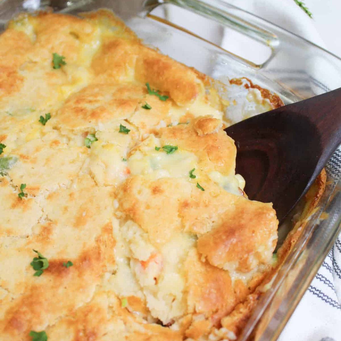 TikTok Chicken Cobbler