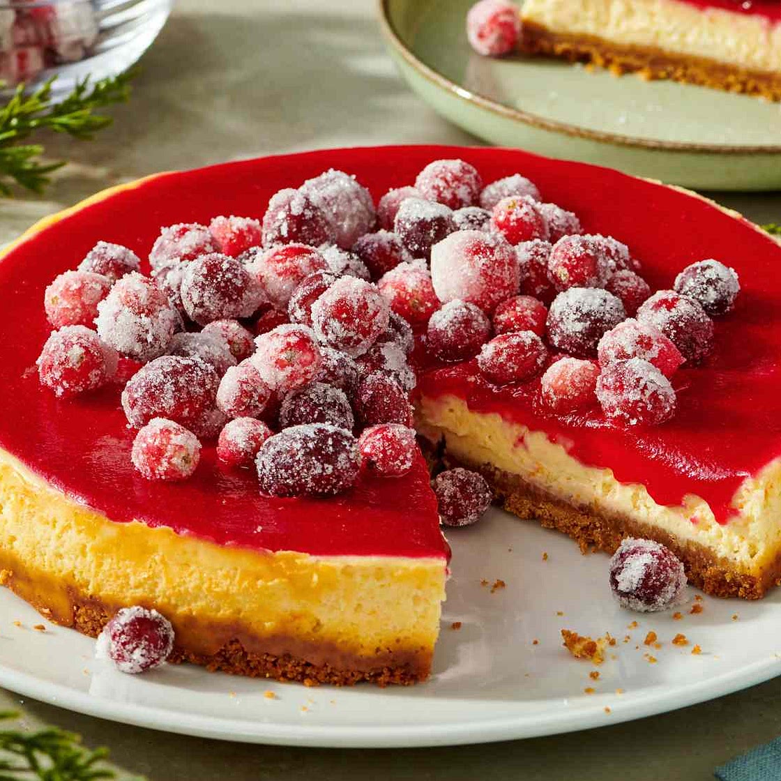 Cranberry Cheesecake