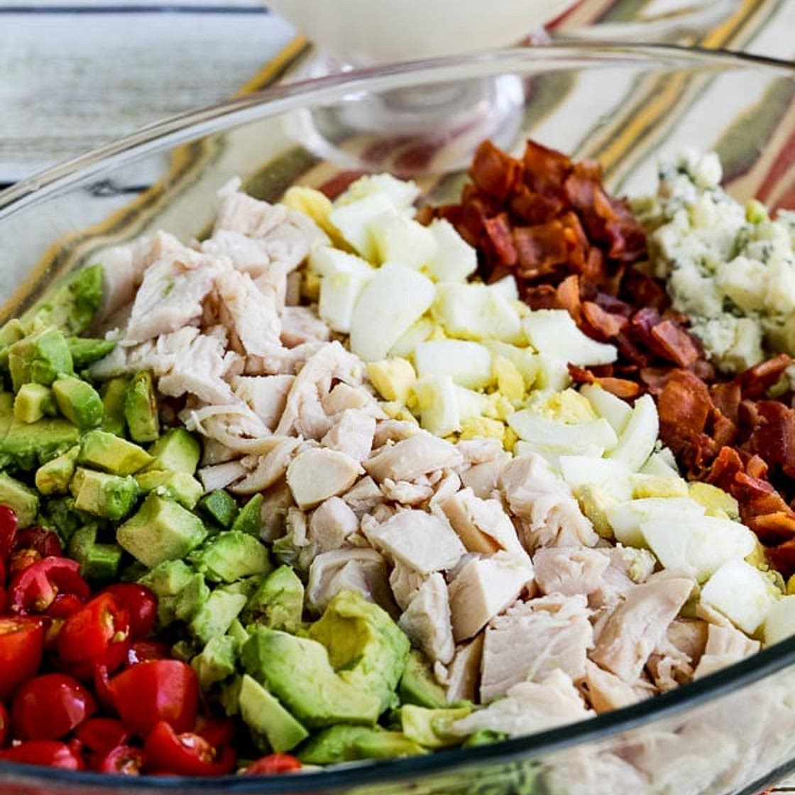 Keto Cobb Salad (without Lettuce)