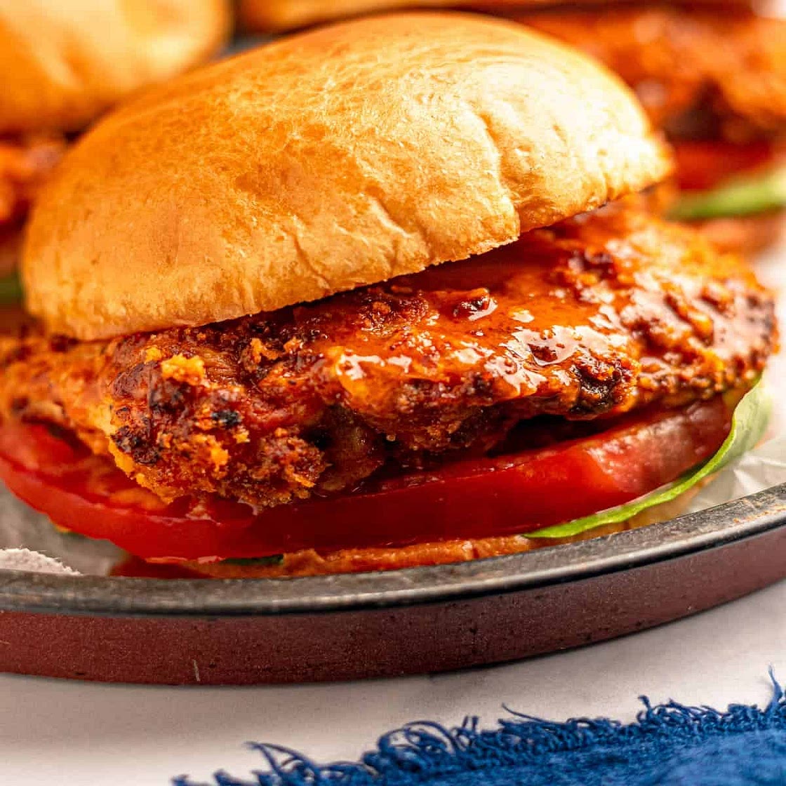 Crispy Buffalo Chicken Sandwiches