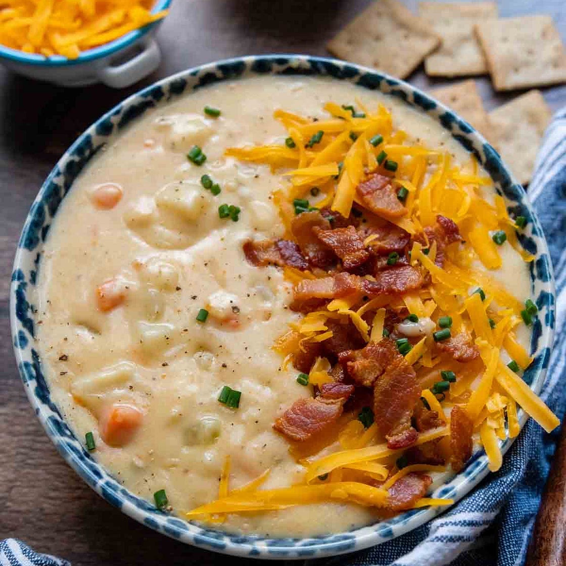BEST Gluten-Free Potato Soup (Ultra Creamy)
