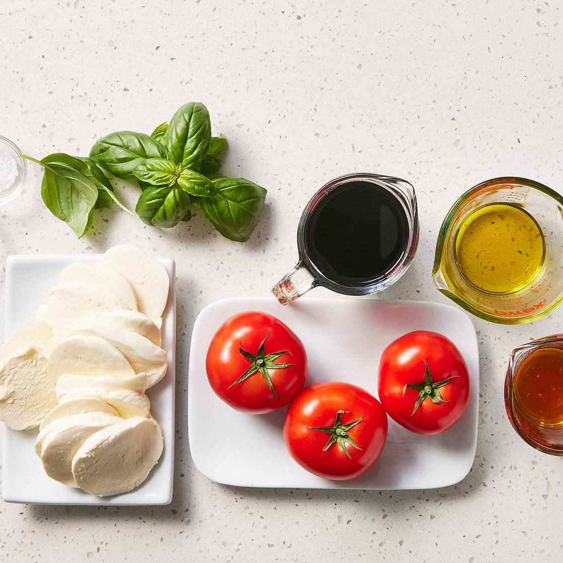 Caprese Salad with Balsamic Reduction