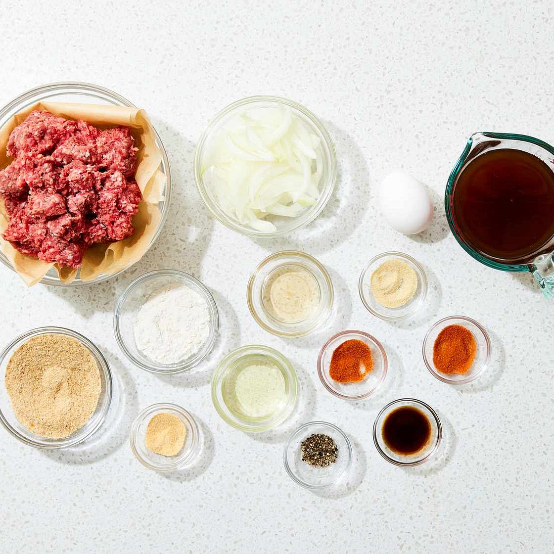 Hamburger Steak with Onions and Gravy