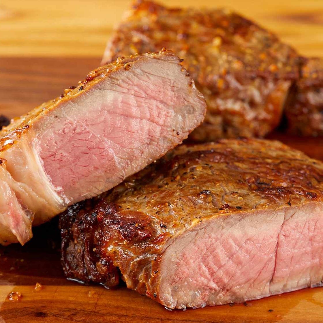 Air Fryer Rib-Eye Steak