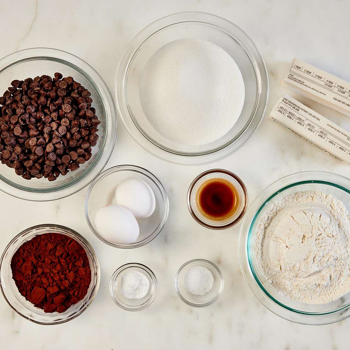 Chocolate Chocolate Chip Cookies