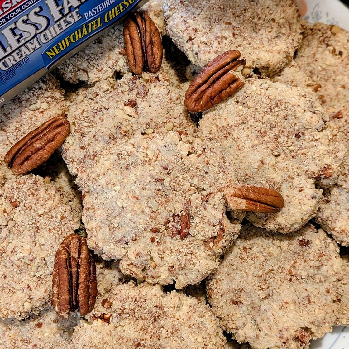 Pecan Cream Cheese Cookies