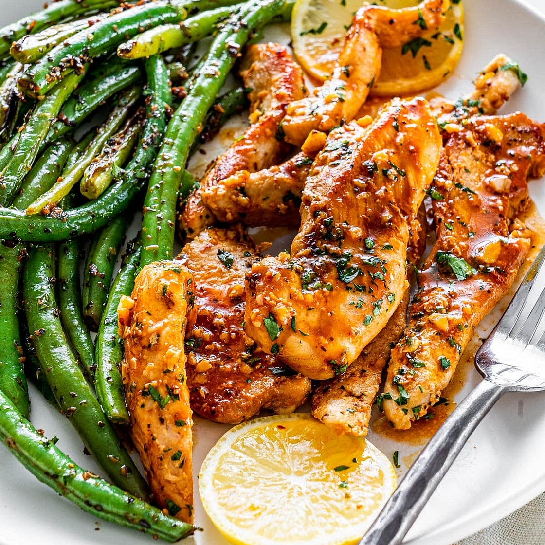 Slow Cooker Garlic Butter Chicken