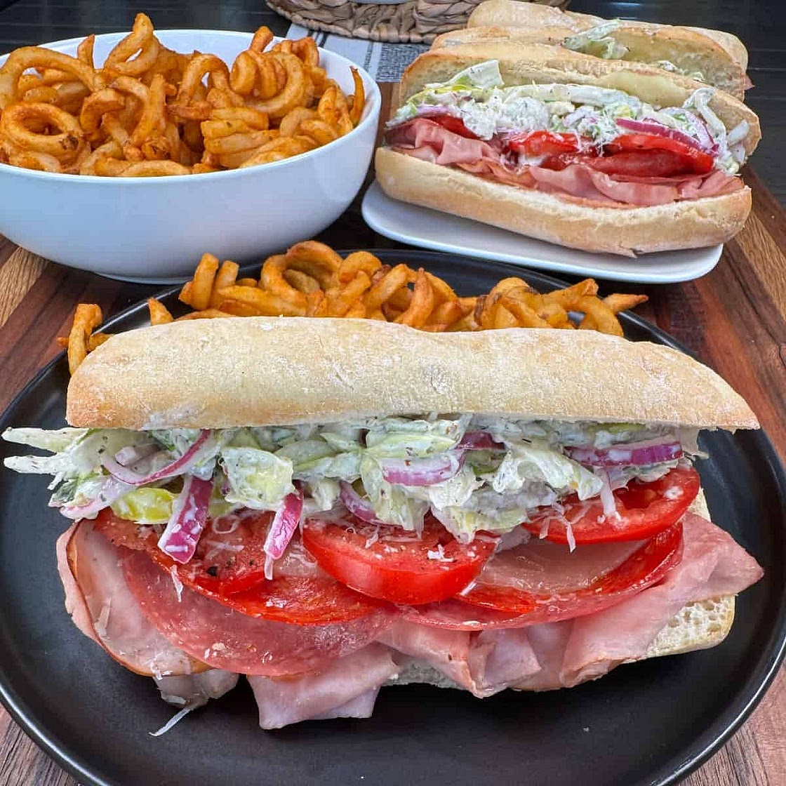 Italian Grinder Sandwiches