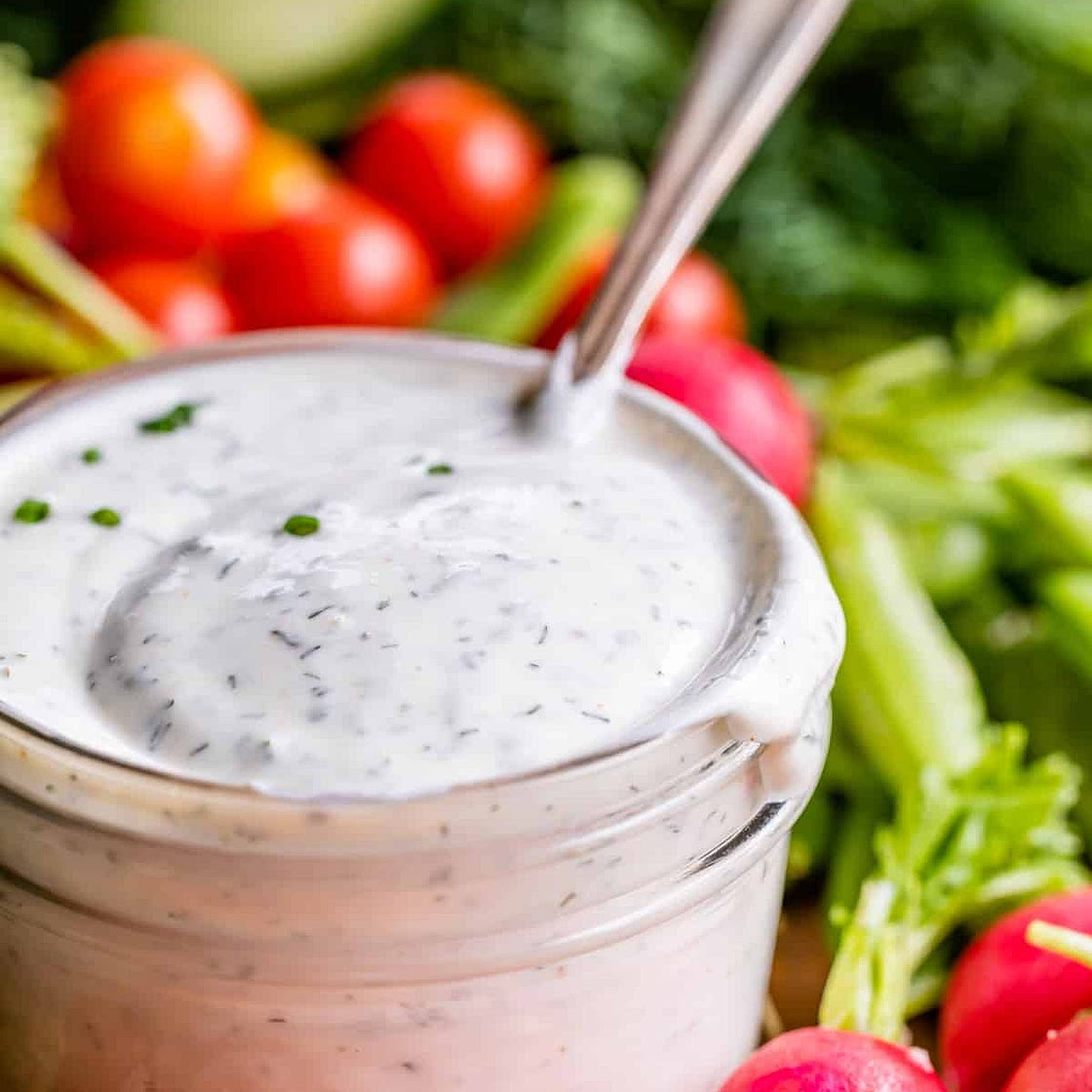 Homemade Buttermilk Ranch Dressing