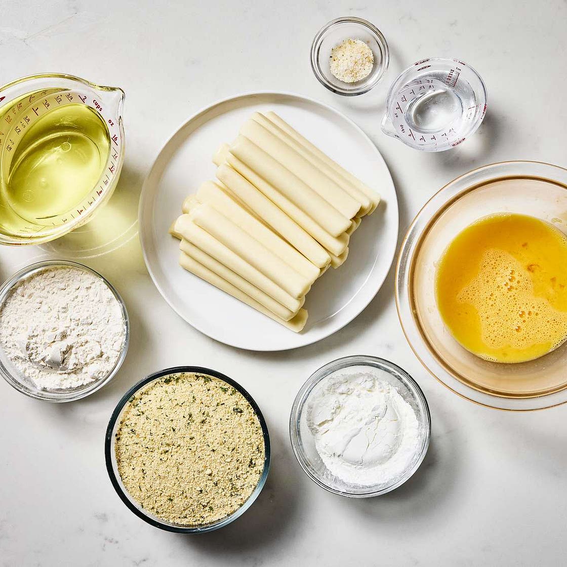 Fried Mozzarella Cheese Sticks