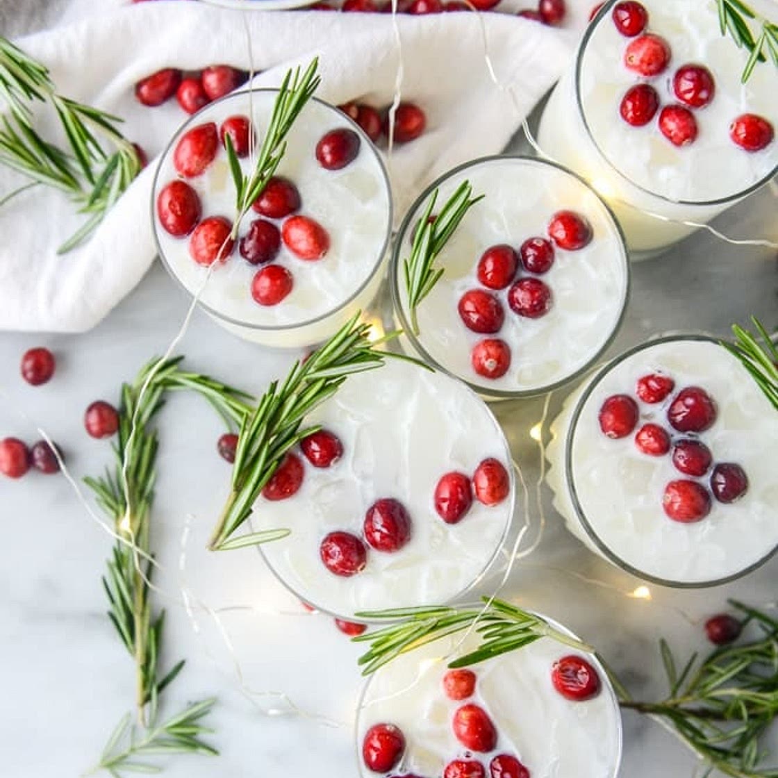 White Christmas Margaritas