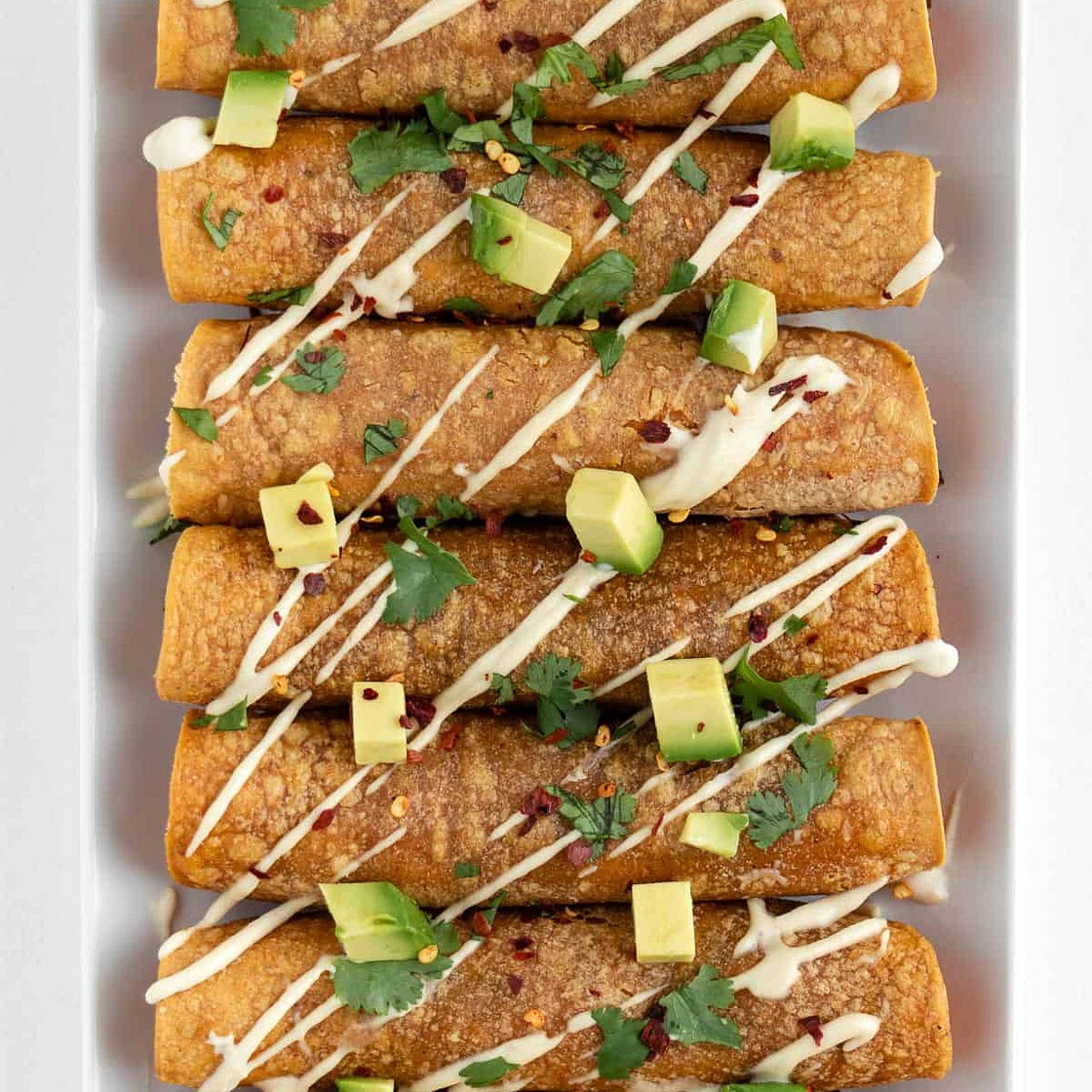 Sweet Potato Black Bean Taquitos