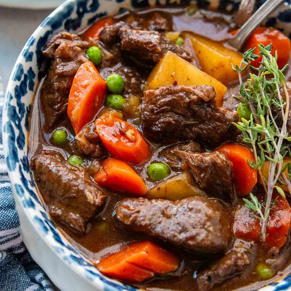 Gluten-Free Beef Stew With Red Wine (Best Flavor)