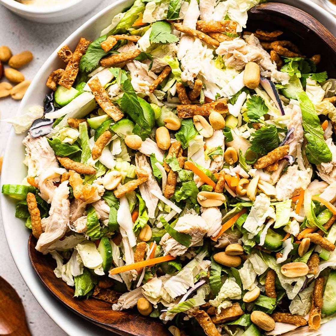 Asian Chopped Chicken Salad Recipe