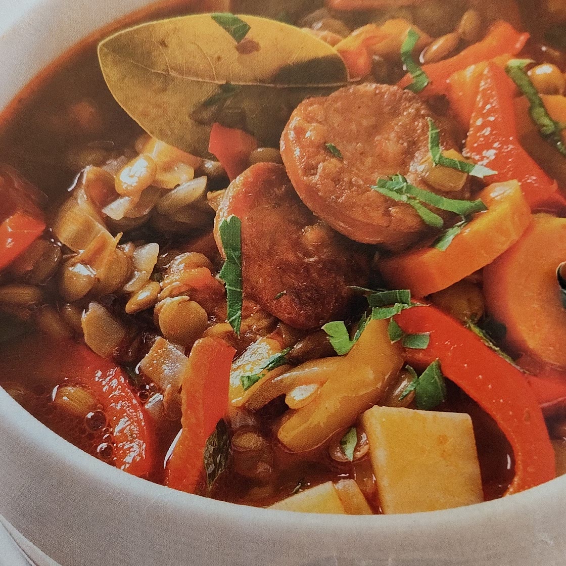 Zupa Warzywna z Chorizo