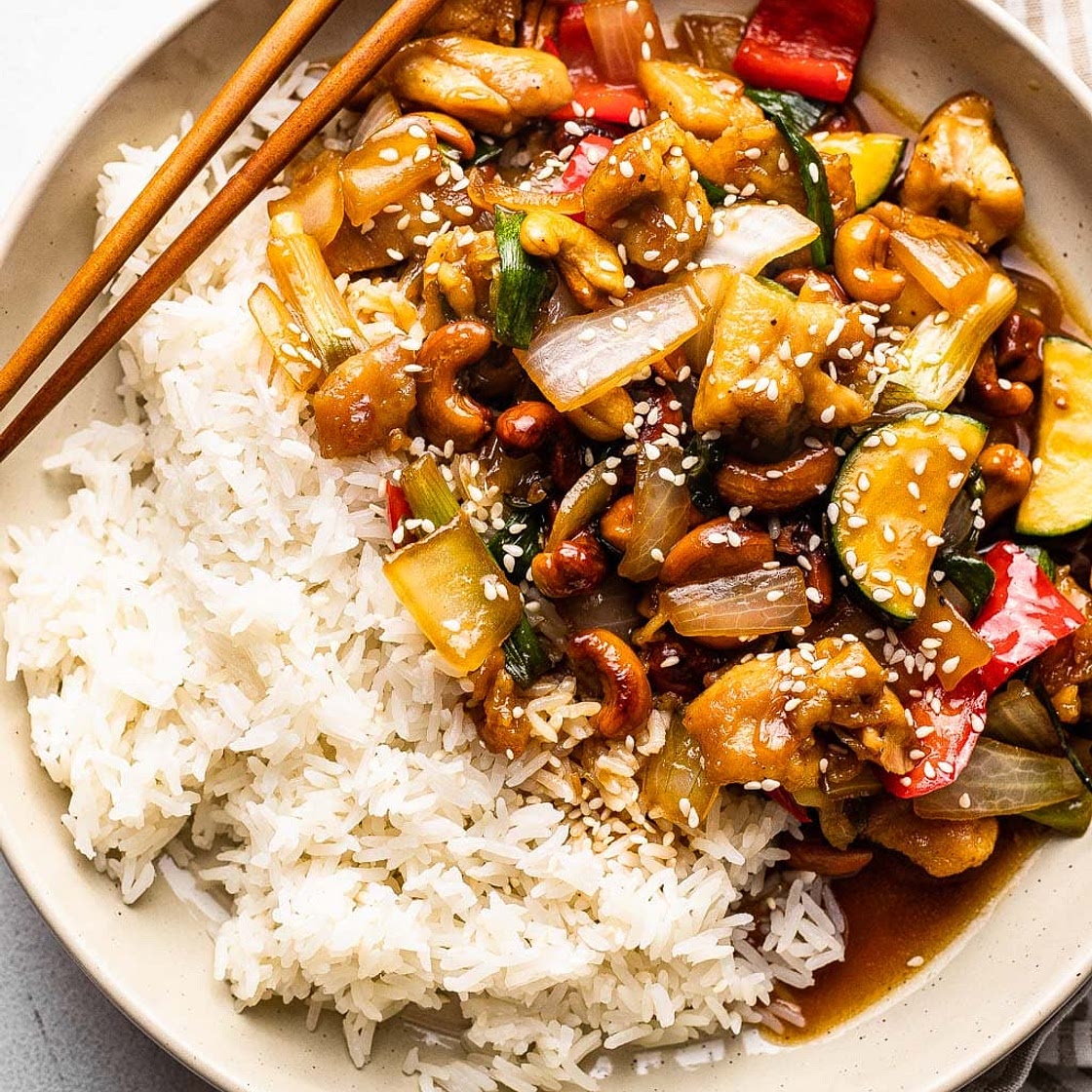 Cashew Chicken Stir Fry Recipe