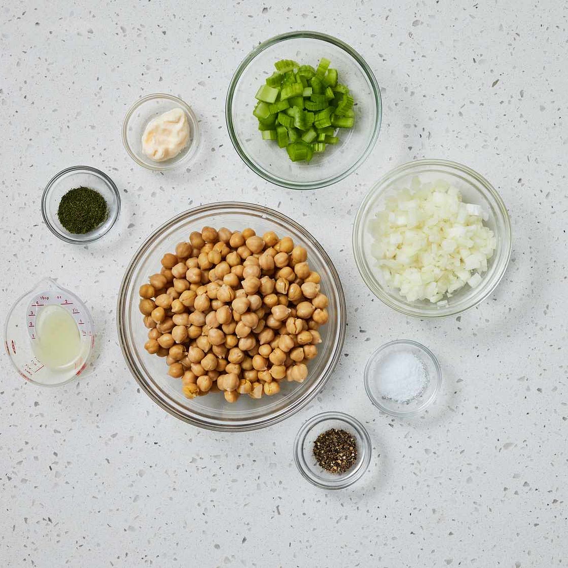 Vegetarian Chickpea Sandwich Filling