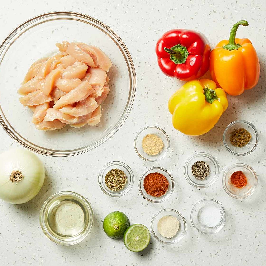 Sheet Pan Chicken Fajitas