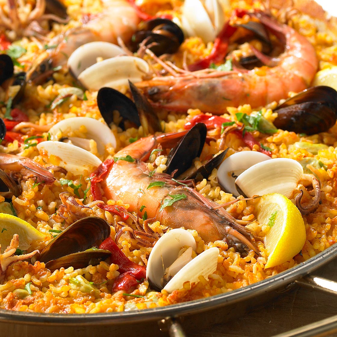 Seafood Paella Recipe