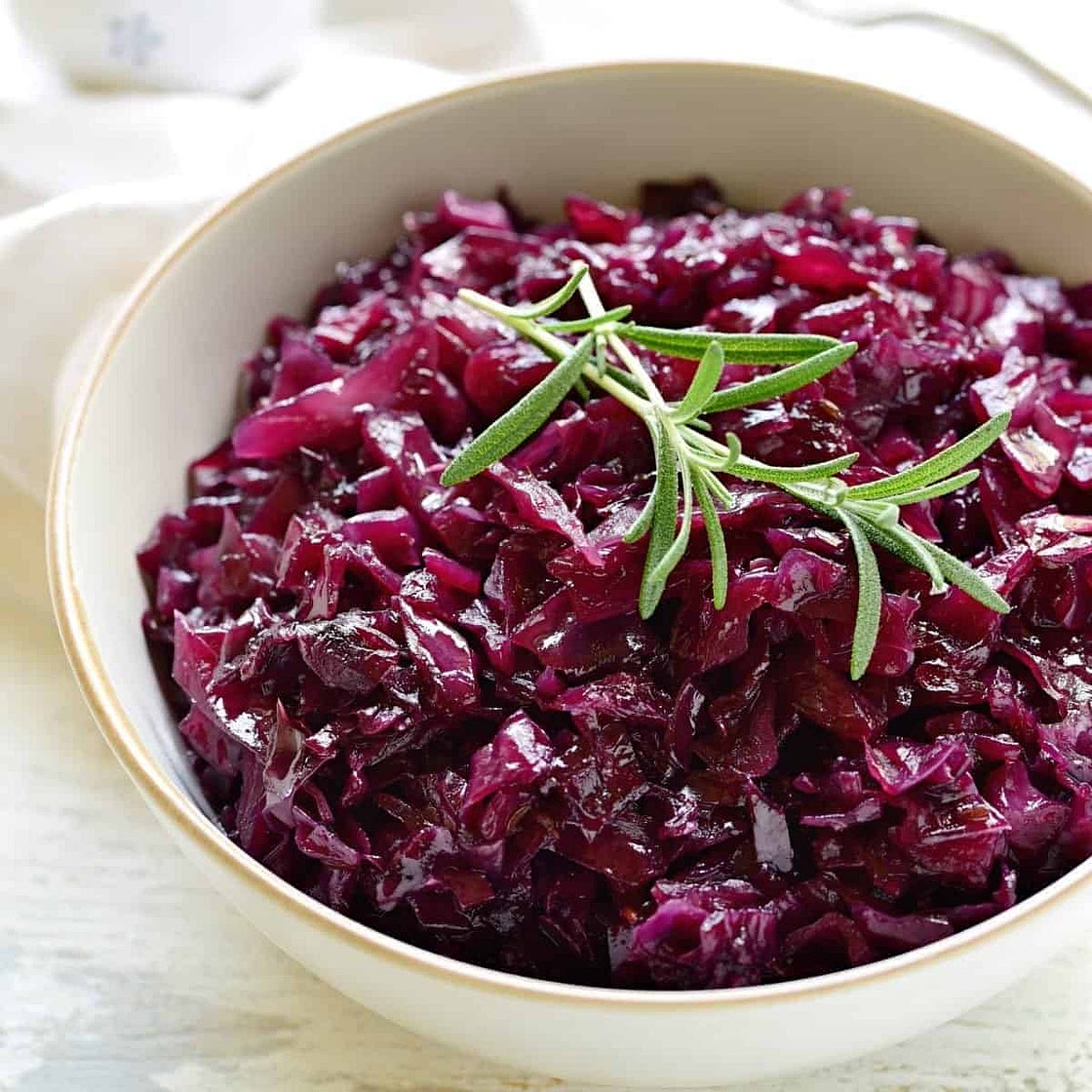 Czech Braised Red Cabbage