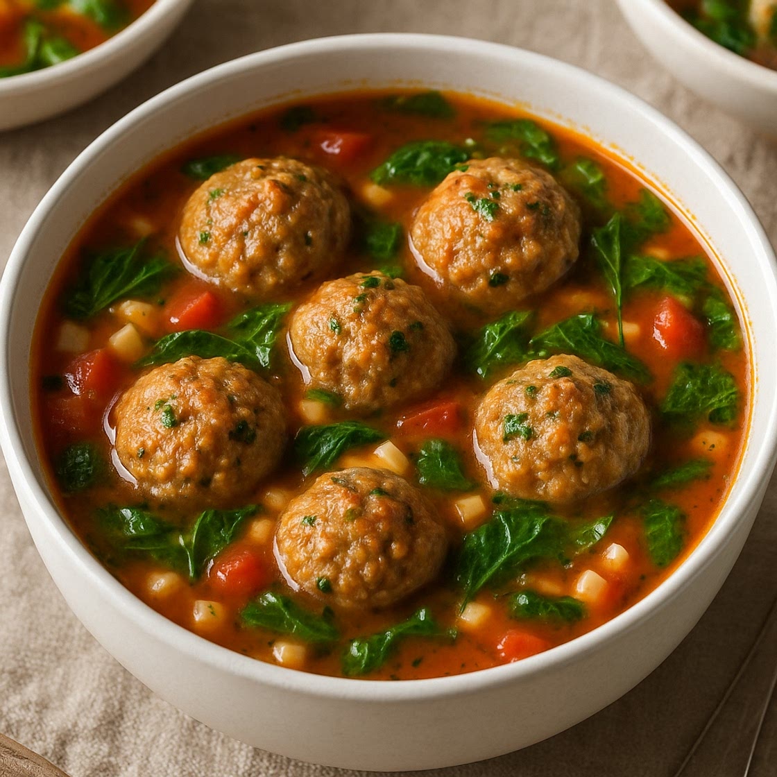 Italian Meatball Soup