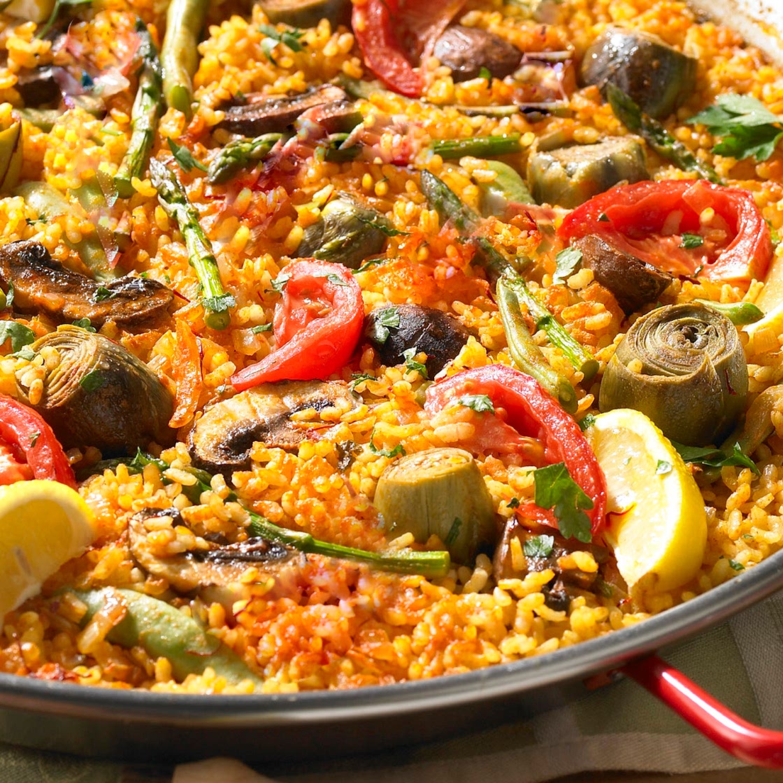 Vegetarian Paella Recipe