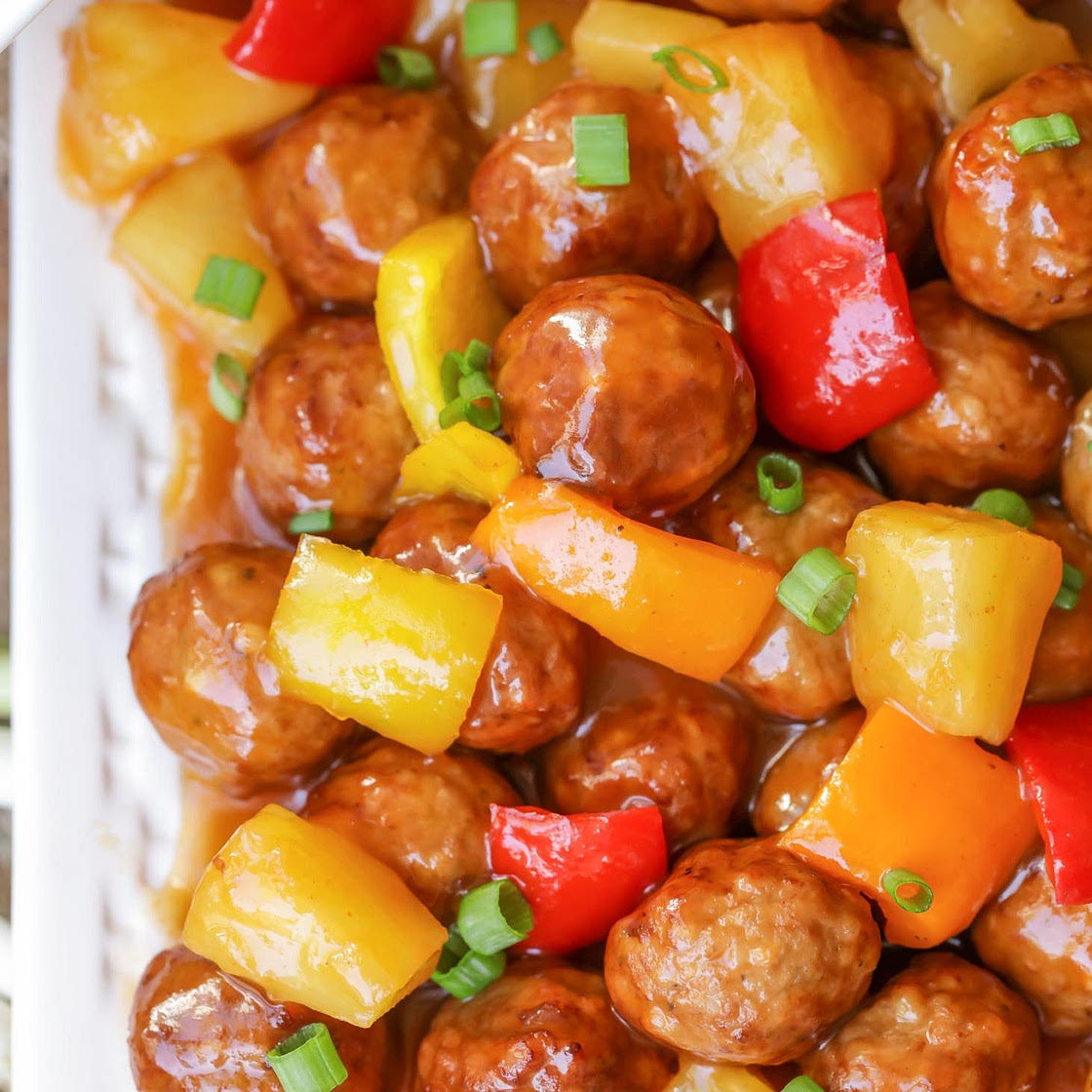 Sweet and Sour Meatballs Recipe