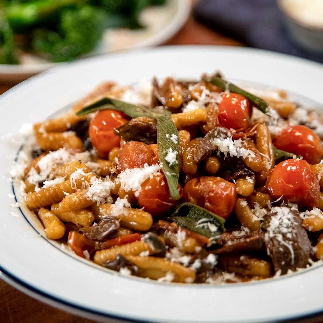 Ricotta Cavatelli in Mushroom Ragu