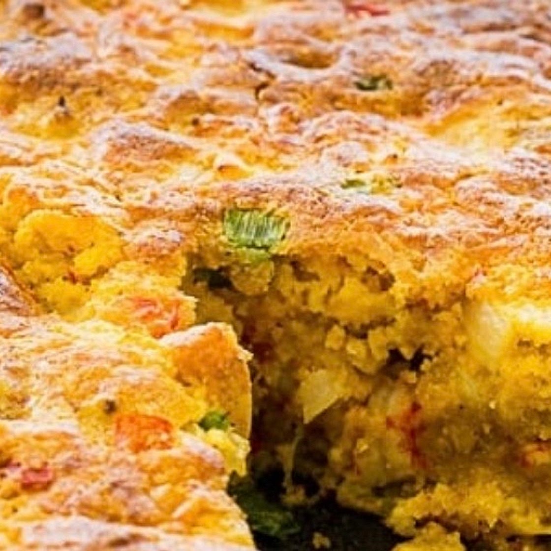 Crawfish Cornbread