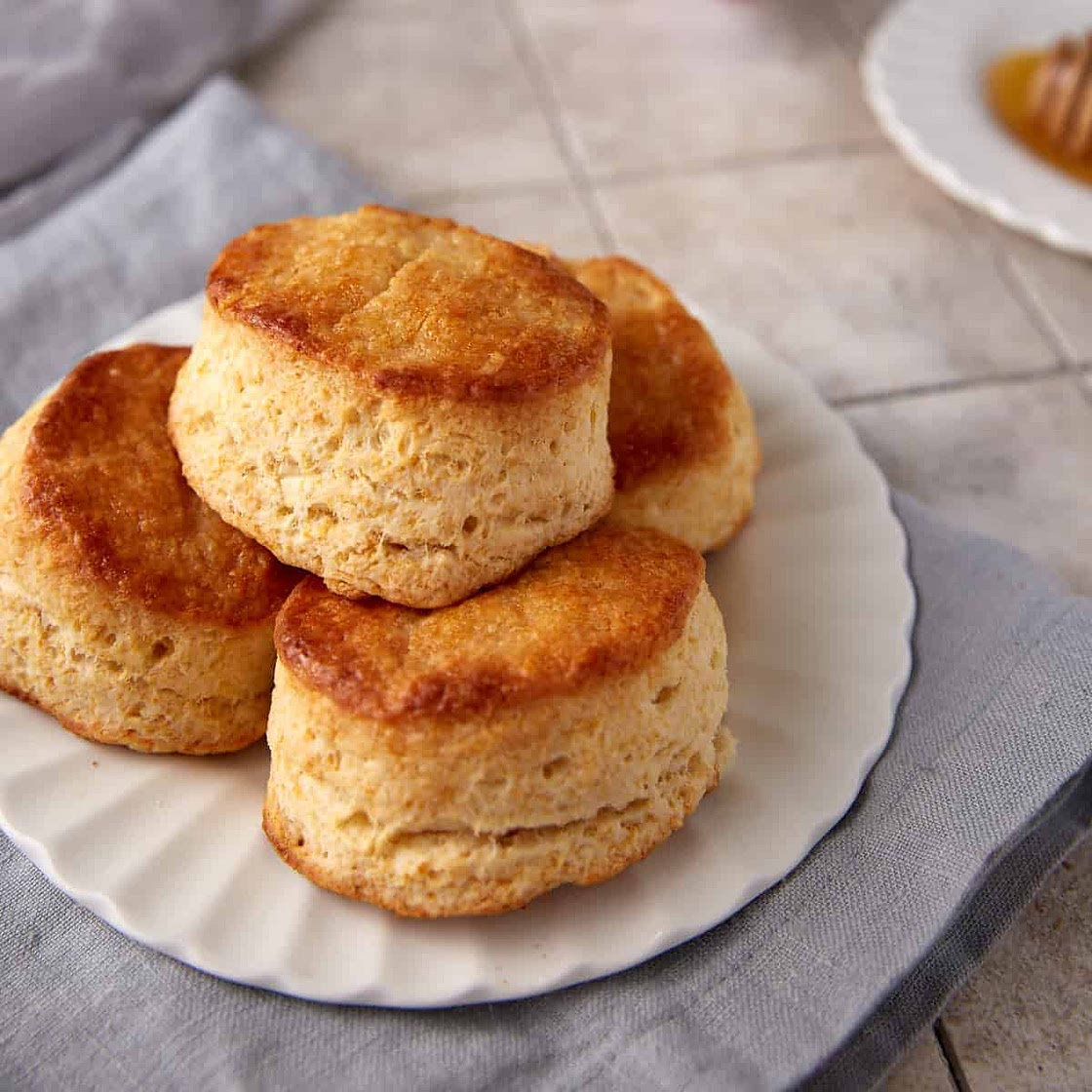 Buttermilk Honey Biscuits from Scratch