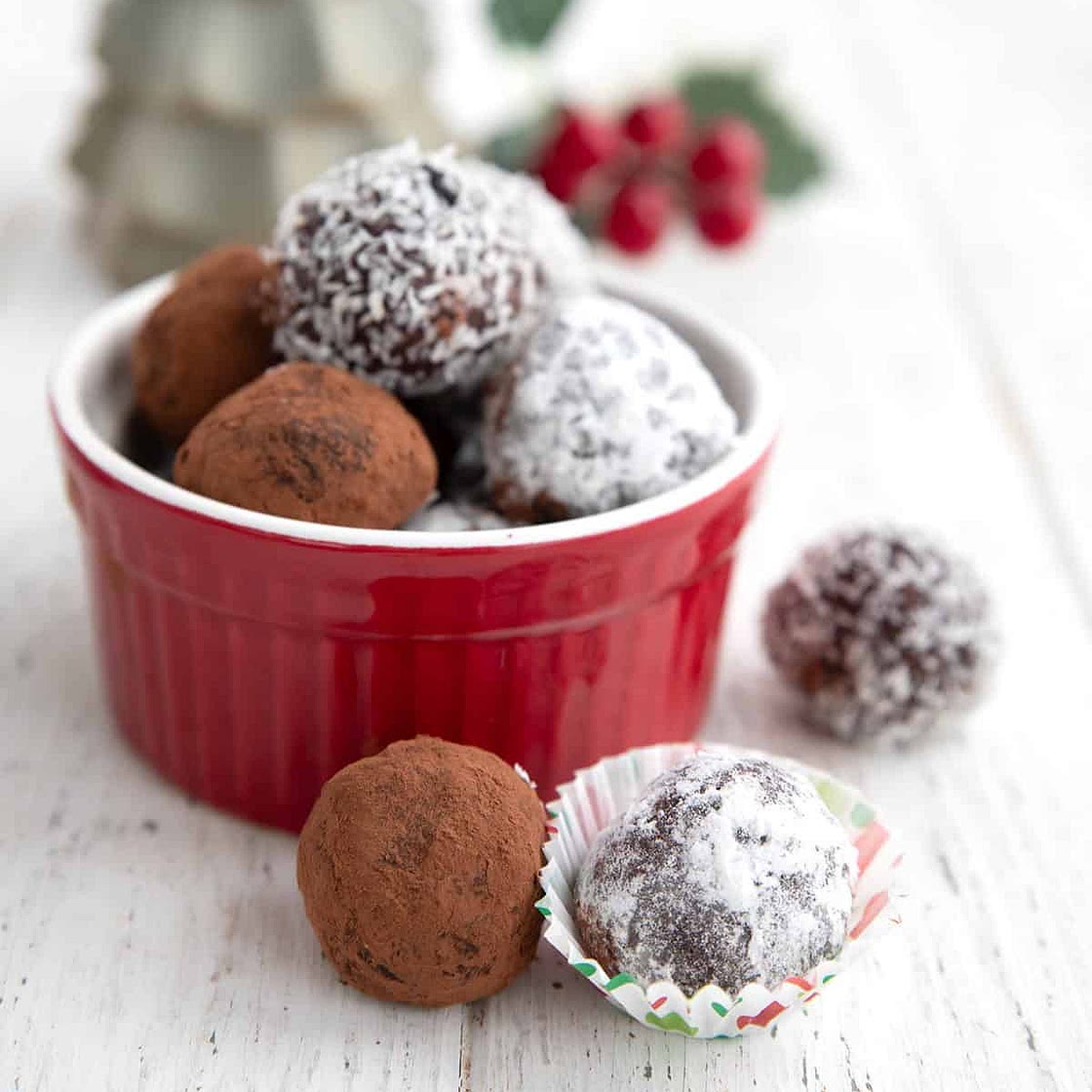 Keto Rum Balls Recipe