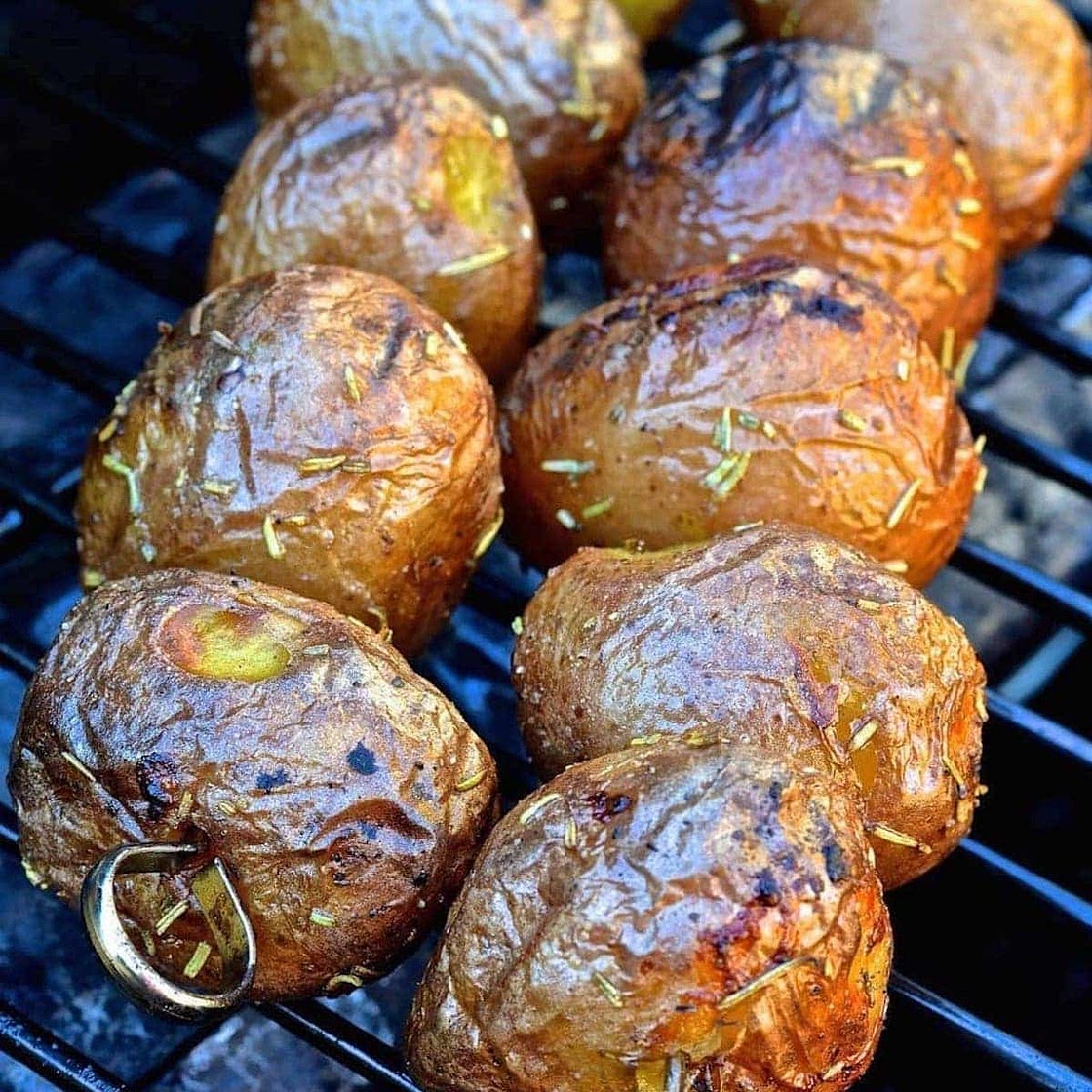 Grilled Baby Potatoes