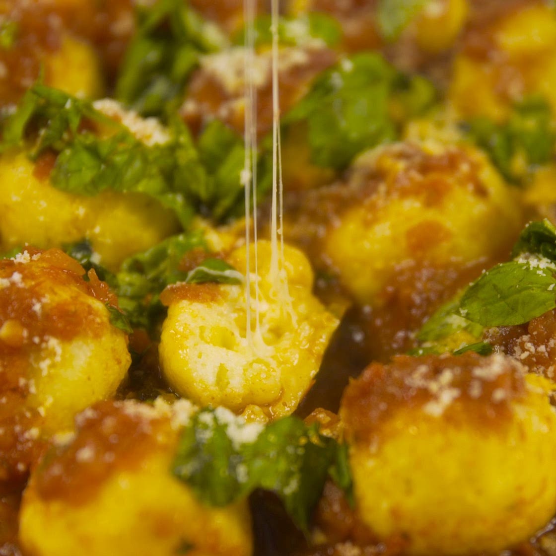 Cheese Stuffed Gnocchi