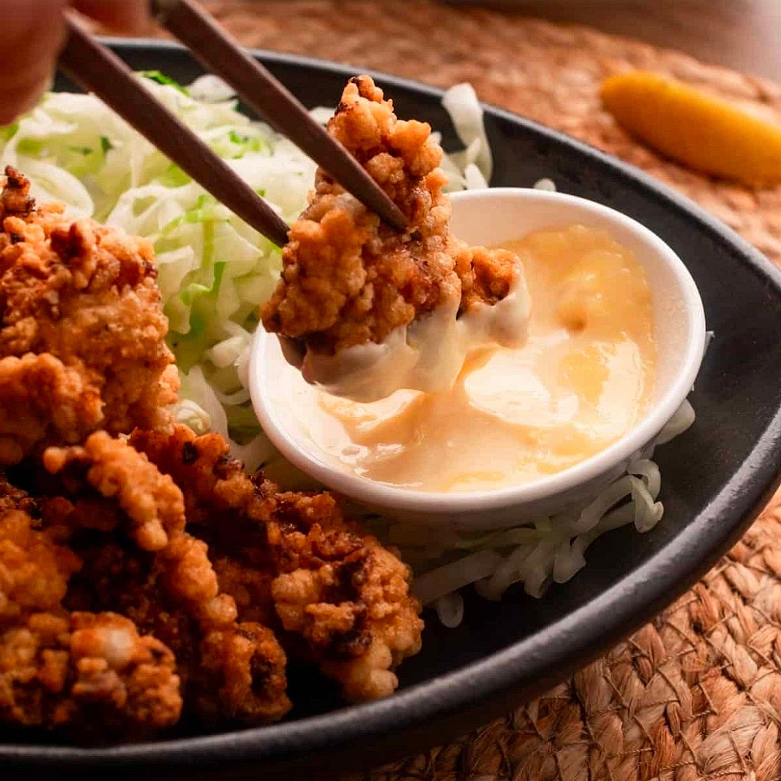 Karaage - aka the CRUNCHY Chinese chicken