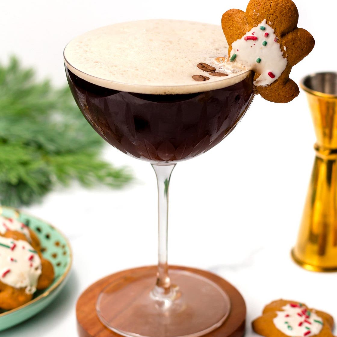 Gingerbread Espresso Martini