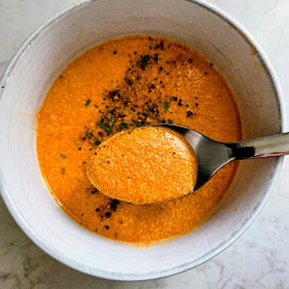 Protein Packed Tomato Soup