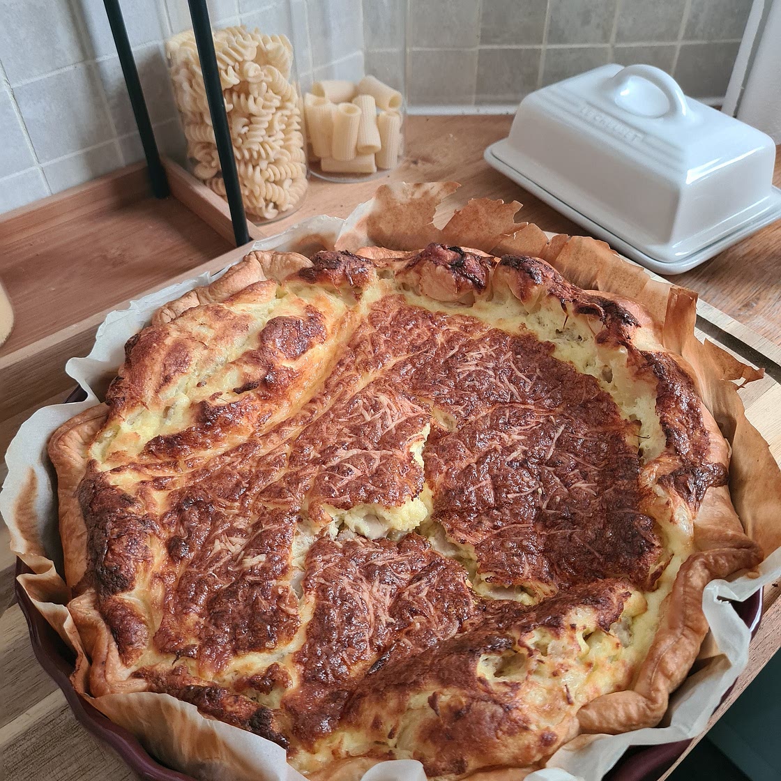 Quiche au poulet