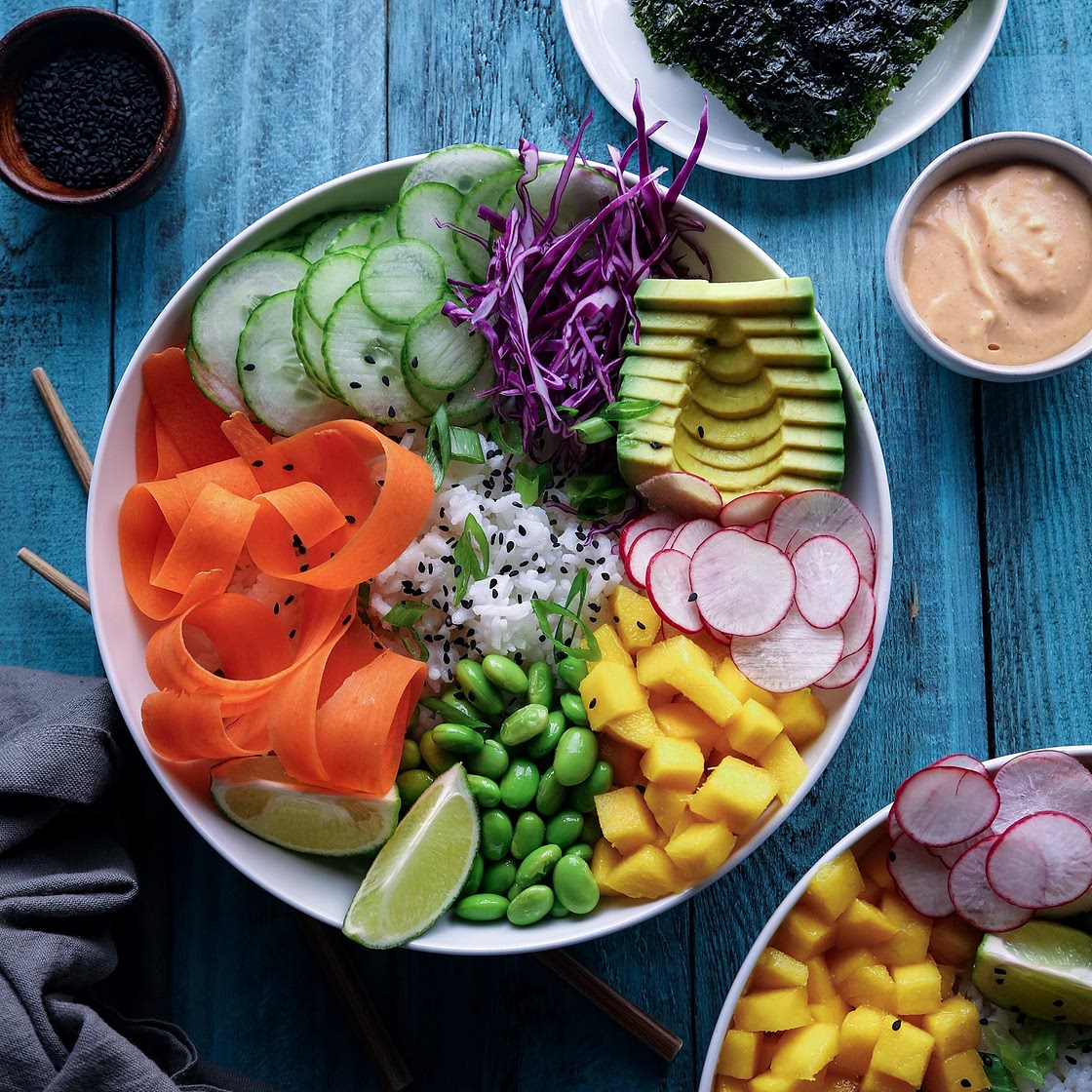 Deconstructed Sushi Bowl