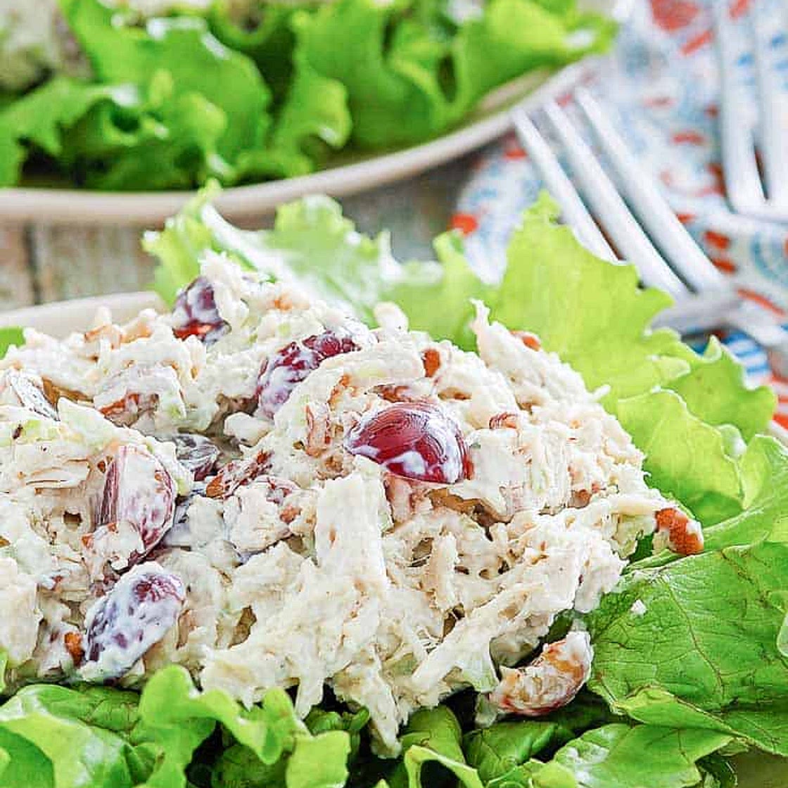 Copycat Fancy Nancy Chicken Salad from Chicken Salad Chick