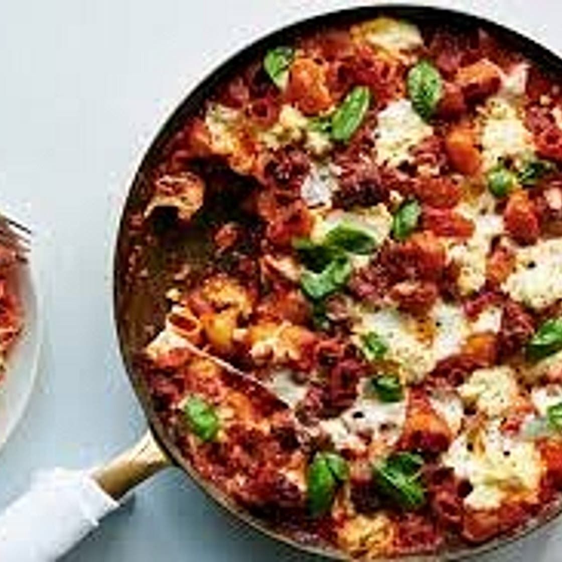 Cheese Baked Pasta with Sausage and Ricotta