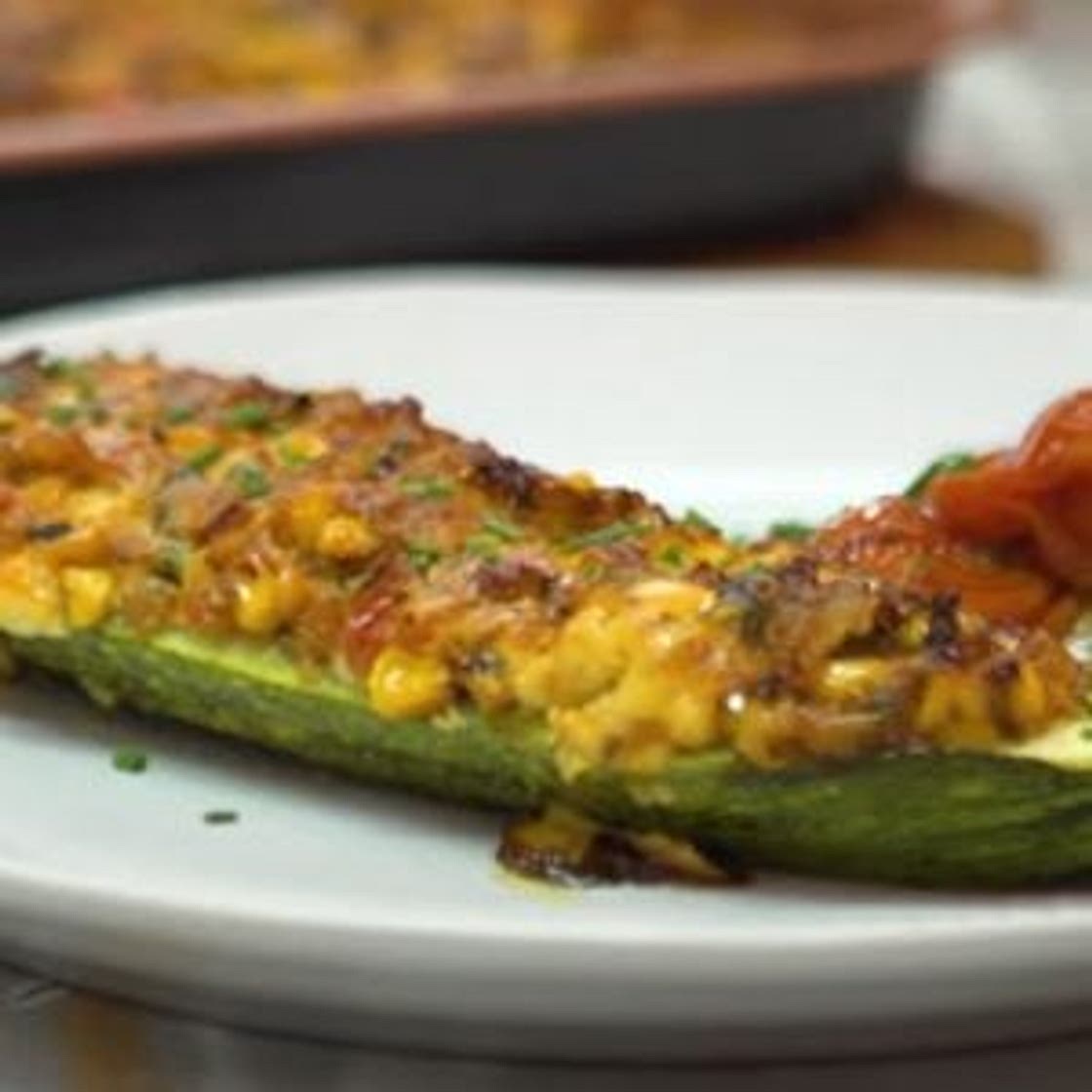 Zucchinis rellenos