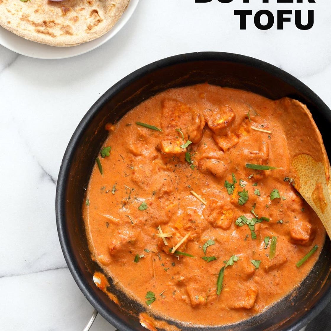 Butter Tofu Paneer - Restaurant Style Tofu Butter Masala Recipe