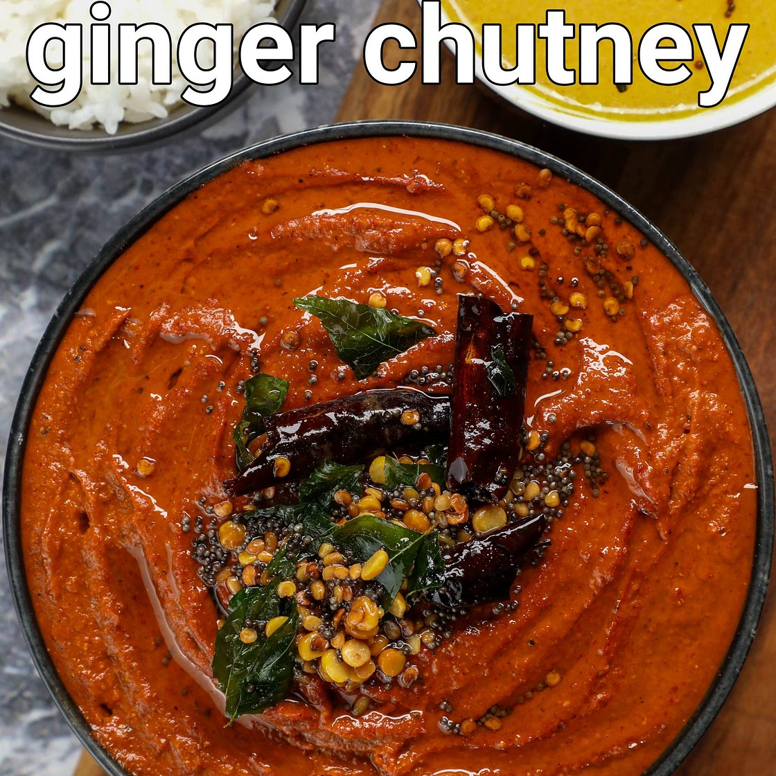 ginger chutney recipe | allam pachadi | adrak chatni | allam chutney