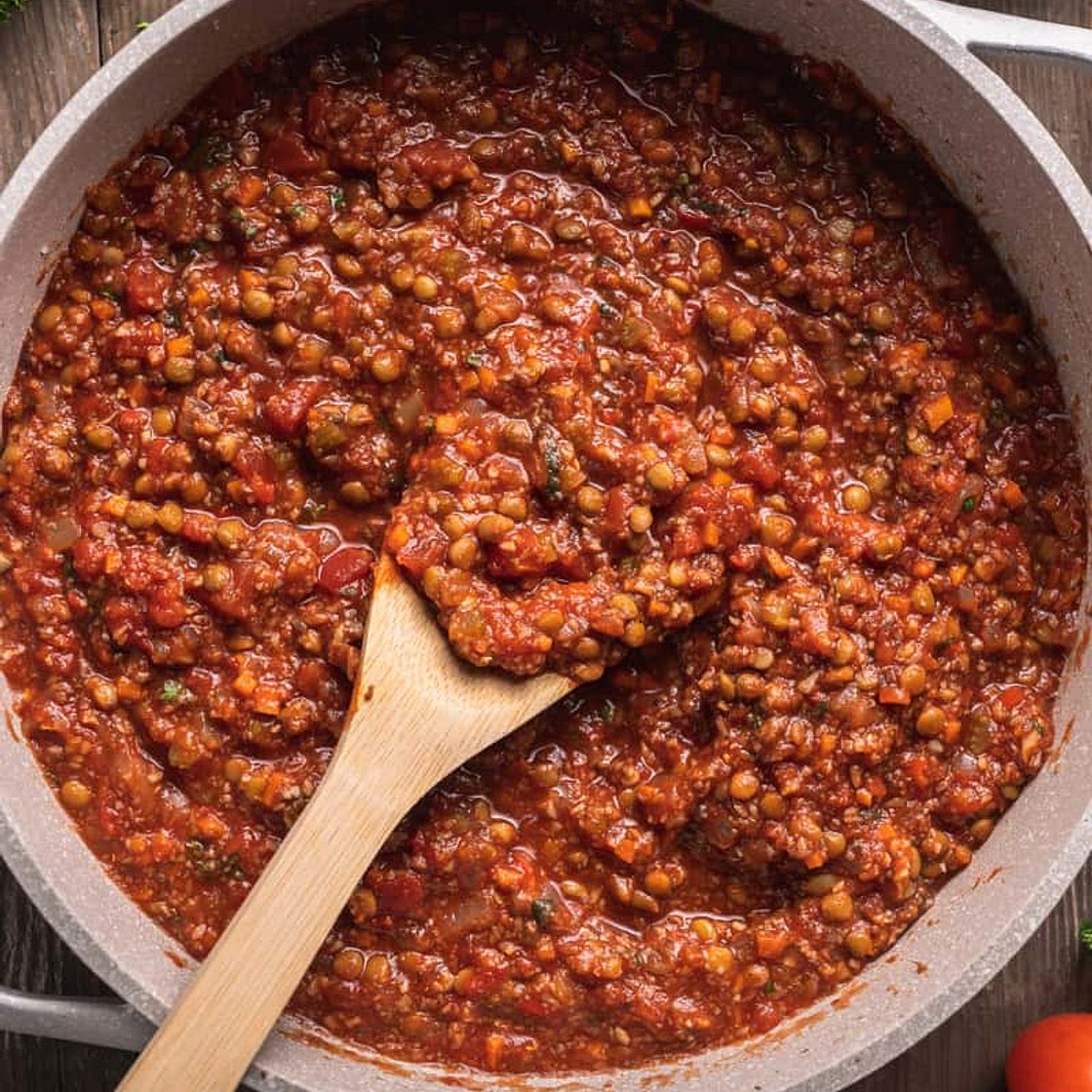 The Best Vegan Lentil Bolognese Sauce Recipe