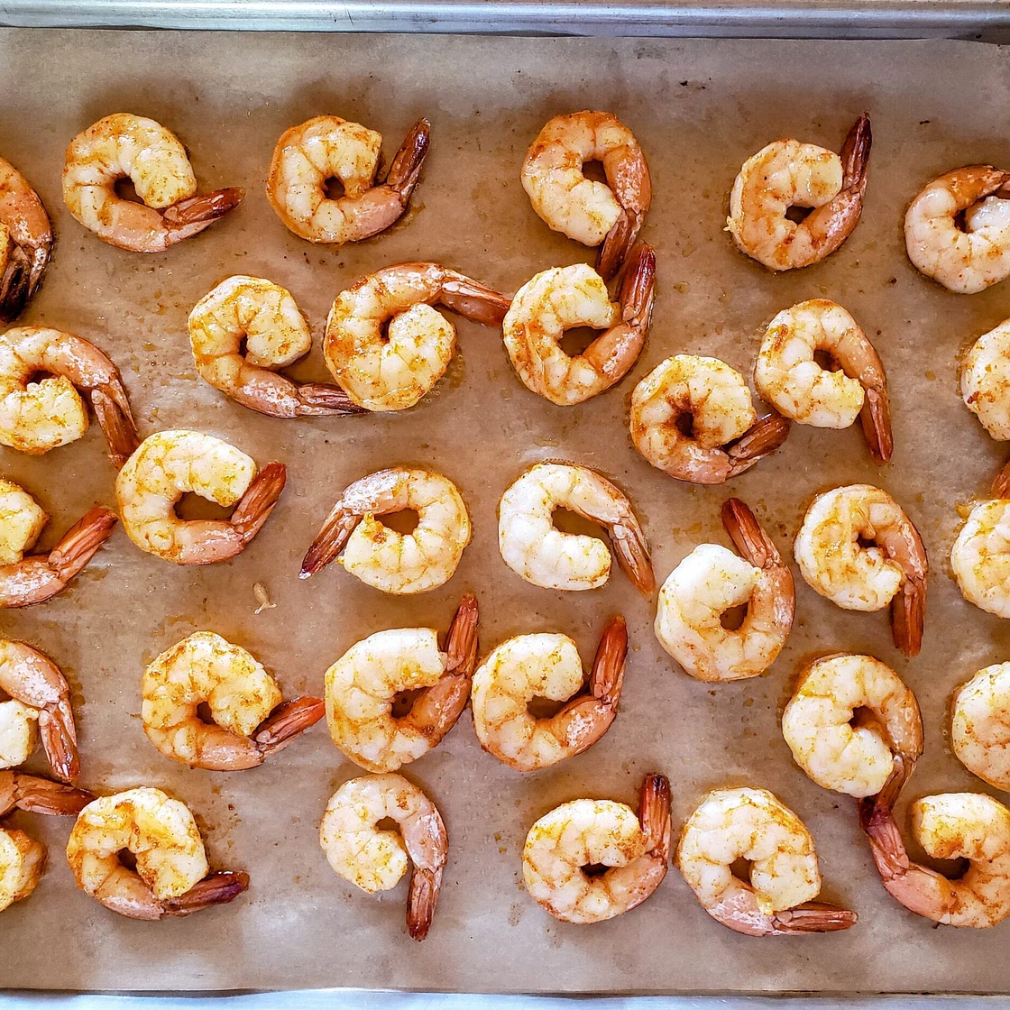 Easy baked shrimp