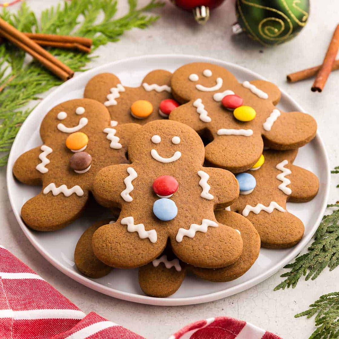 Soft Gingerbread Cookies